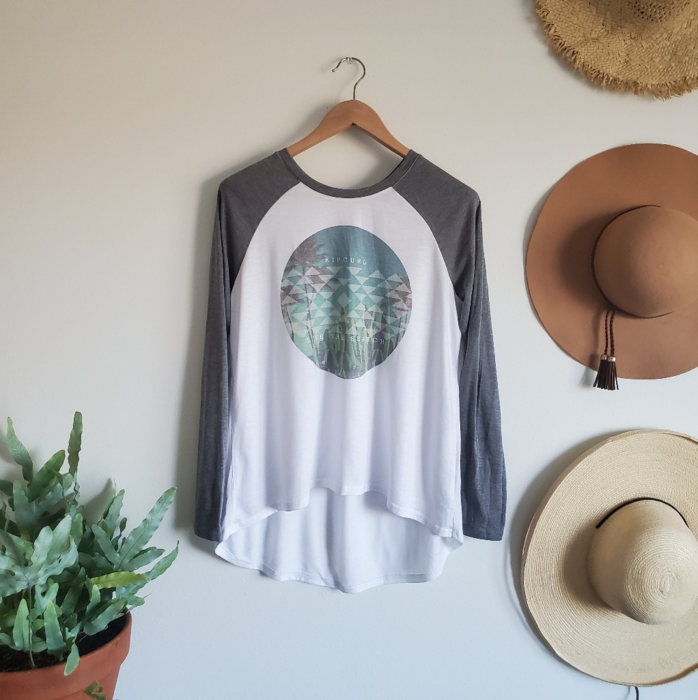 Quarter Sleeve Ripcurl t-shirt